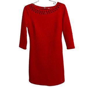 Taylor Red Dress Size 4